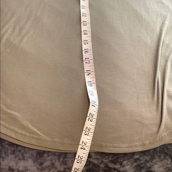 Olive Green Women's Hooded Top - Picture 8 of 10